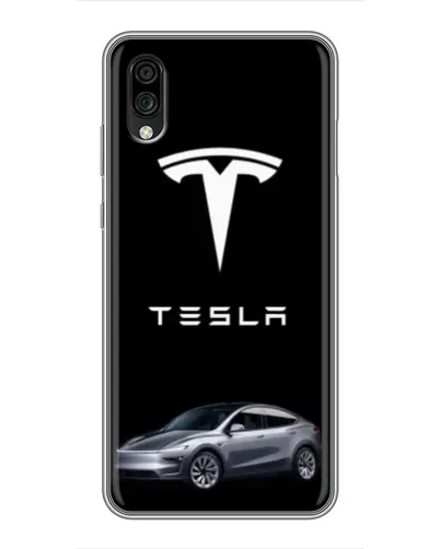 Чехол для ZTE Blade A5 (2020) с картинкой «Tesla Model Y» Чехол для ZTE Blade A5 (2020) с картинкой «Tesla Model Y»
