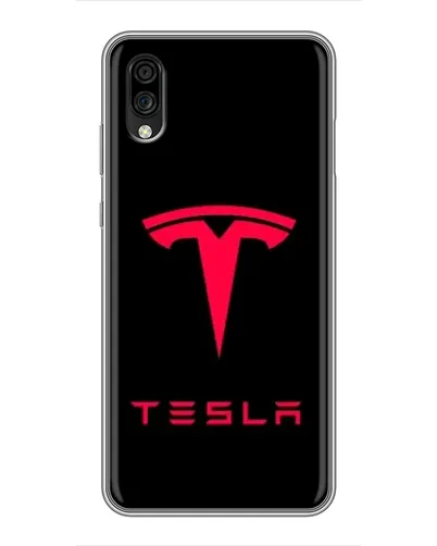 Чехол для ZTE Blade A5 (2020) с картинкой «Tesla Red Logo» Чехол для ZTE Blade A5 (2020) с картинкой «Tesla Red Logo»