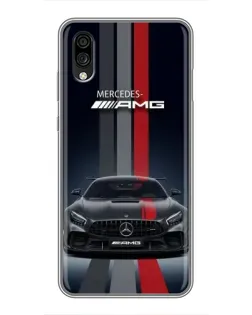 Чехол для ZTE Blade A5 (2020) с картинкой «Mercedes — белый карбон» Чехол для ZTE Blade A5 (2020) с картинкой «Mercedes — белый карбон»