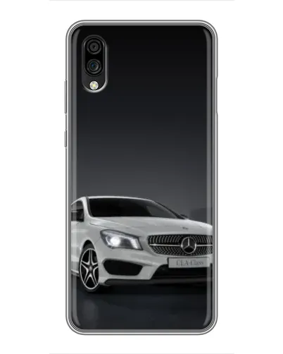 Чехол для ZTE Blade A5 (2020) с картинкой «Mercedes AMG GT Silver»