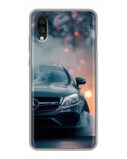 Чехол для ZTE Blade A5 (2020) с картинкой «Mercedes — ночной город» Чехол для ZTE Blade A5 (2020) с картинкой «Mercedes — ночной город»