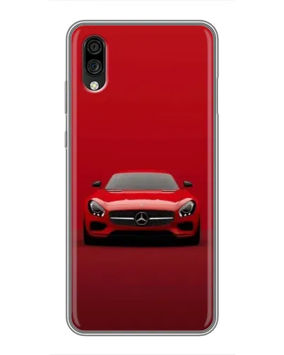 Чехол для ZTE Blade A5 (2020) с картинкой «Красный Mercedes AMG»