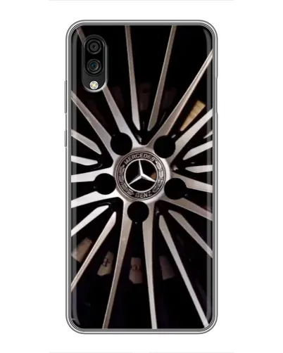 Чехол для ZTE Blade A5 (2020) с картинкой «Диск Mercedes»