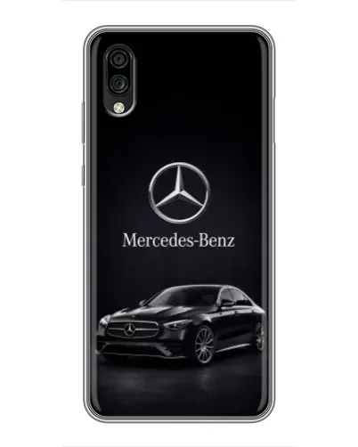 Чехол для ZTE Blade A5 (2020) с картинкой «Mercedes — решетка радиатора»