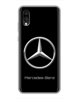 Чехол для ZTE Blade A5 (2020) с картинкой «Mercedes Silver Logo»