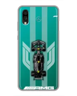 Чехол для ZTE Blade A5 (2020) с картинкой «Mercedes AMG Petronas»
