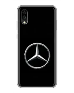 Чехол для ZTE Blade A5 (2020) с картинкой «Mercedes классический лого»
