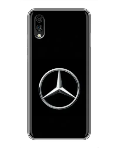Чехол для ZTE Blade A5 (2020) с картинкой «Mercedes классический лого»