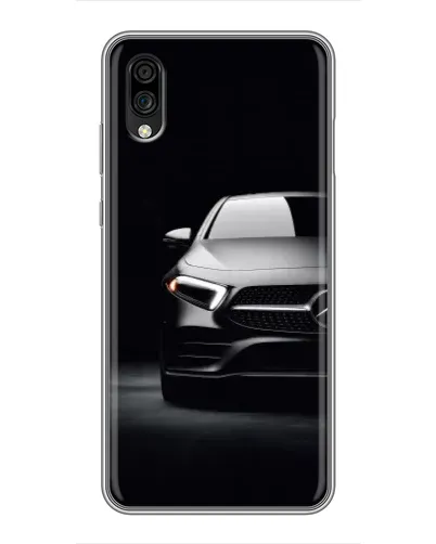Чехол для ZTE Blade A5 (2020) с картинкой «Свет фар Mercedes»