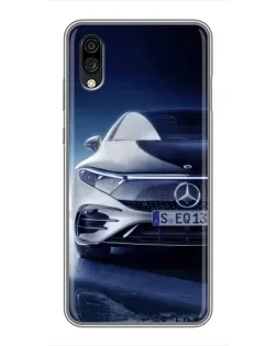 Чехол для ZTE Blade A5 (2020) с картинкой «Mercedes EQ — будущее»