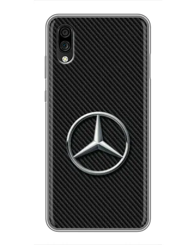 Чехол для ZTE Blade A5 (2020) с картинкой «Карбоновый Mercedes стиль» Чехол для ZTE Blade A5 (2020) с картинкой «Карбоновый Mercedes стиль»