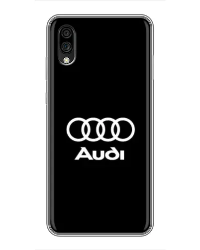 Чехол для ZTE Blade A5 (2020) с картинкой «Классическое лого Audi»