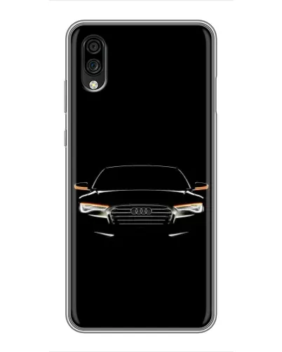 Чехол для ZTE Blade A5 (2020) с картинкой «Audi — ночной контур»