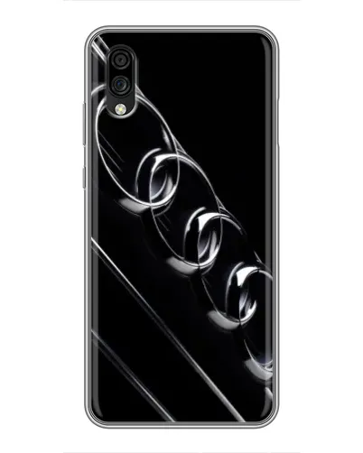 Чехол для ZTE Blade A5 (2020) с картинкой «Audi — абстрактные кольца»