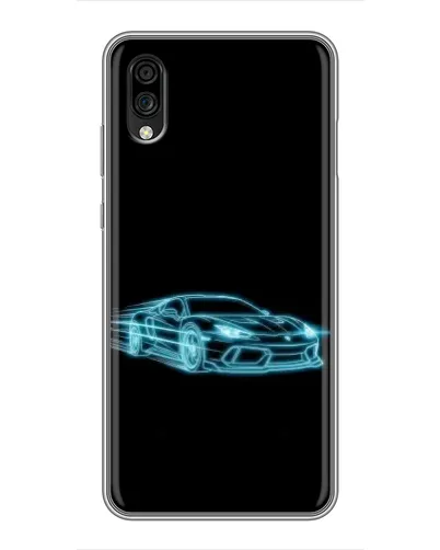 Чехол для ZTE Blade A5 (2020) с картинкой «Неоновый контур Lamborghini» Чехол для ZTE Blade A5 (2020) с картинкой «Неоновый контур Lamborghini»