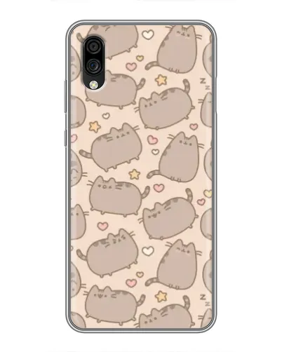 Чехол для ZTE Blade A5 (2020) с картинкой «Маленькие Пушины»