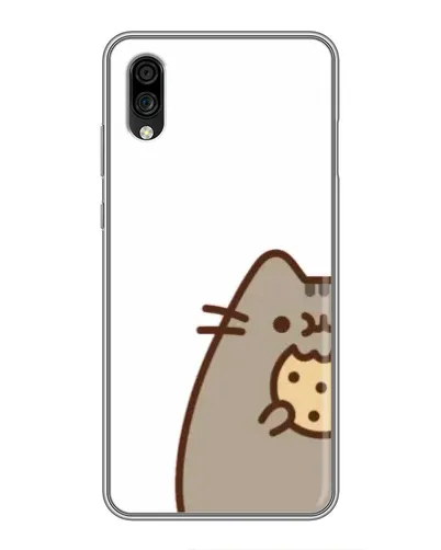 Чехол для ZTE Blade A5 (2020) с картинкой «Пушин с печеньем»