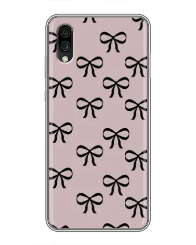 Чехол для ZTE Blade A5 (2020) с картинкой «Черные бантики» Чехол для ZTE Blade A5 (2020) с картинкой «Черные бантики»