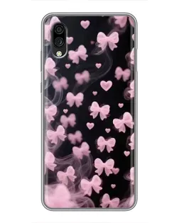 Чехол для ZTE Blade A5 (2020) с картинкой «Неоновое кружево»