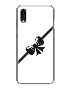 Чехол для ZTE Blade A5 (2020) с картинкой «Диагональный бант»