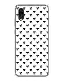 Чехол для ZTE Blade A5 (2020) с картинкой «Мини-бантики»