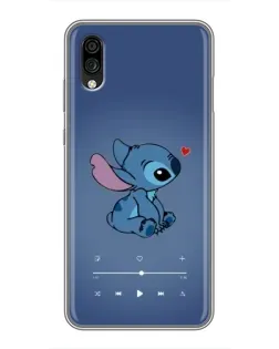 Чехол для ZTE Blade A5 (2020) с картинкой «Музыкальный Stitch»