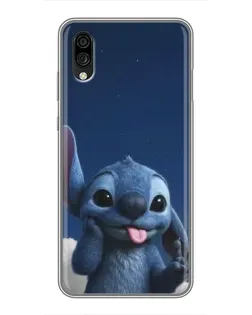 Чехол для ZTE Blade A5 (2020) с картинкой «Стич в облаках»