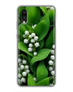 Чехол для ZTE Blade A5 (2020) с картинкой «Ландыши в зелени»