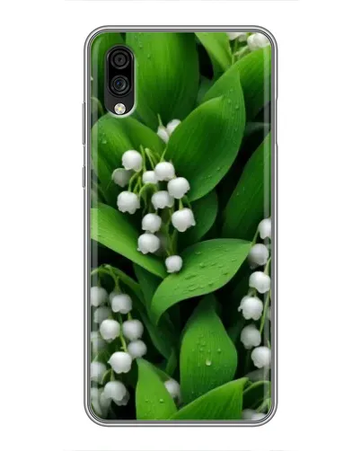 Чехол для ZTE Blade A5 (2020) с картинкой «Ландыши в зелени»