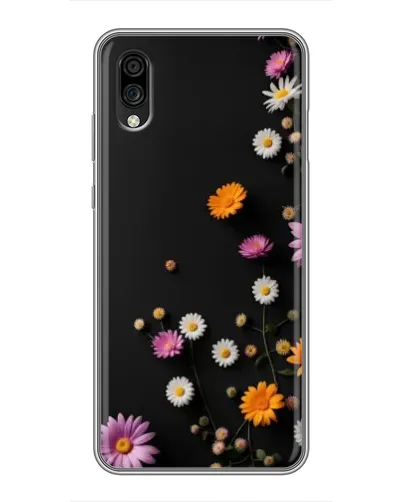 Чехол для ZTE Blade A5 (2020) с картинкой «Цветочная композиция»