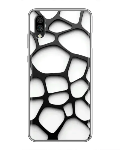 Чехол для ZTE Blade A5 (2020) с картинкой «Белая объемная сетка» Чехол для ZTE Blade A5 (2020) с картинкой «Белая объемная сетка»