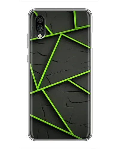 Чехол для ZTE Blade A5 (2020) с картинкой «Зеленые геометрические линии» Чехол для ZTE Blade A5 (2020) с картинкой «Зеленые геометрические линии»