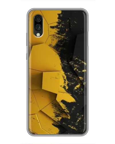 Чехол для ZTE Blade A5 (2020) с картинкой «Золотые осколки геометрии» Чехол для ZTE Blade A5 (2020) с картинкой «Золотые осколки геометрии»