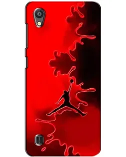 Чехол для ZTE Blade A5 с картинкой «Jordan Red Smoke»