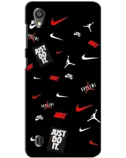 Чехол для ZTE Blade A5 с картинкой «Nike Mix Pattern»
