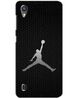 Чехол для ZTE Blade A5 с картинкой «Jordan Dark Carbon»