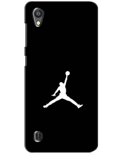 Чехол для ZTE Blade A5 с картинкой «Jordan Silhouette»