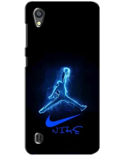 Чехол для ZTE Blade A5 с картинкой «Jordan Neon Blue»