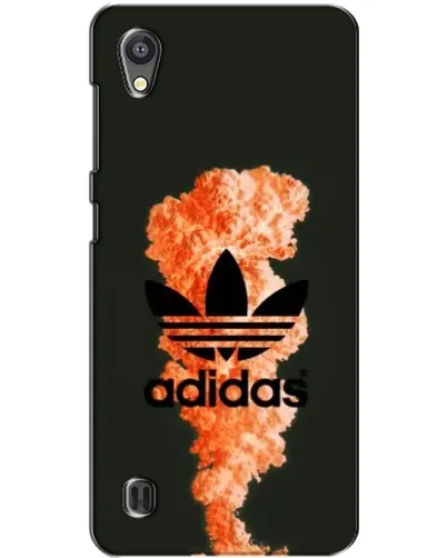 Чехол для ZTE Blade A5 с картинкой «Оранжевый дым Adidas»