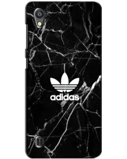 Чехол для ZTE Blade A5 с картинкой «Белый мрамор Adidas»