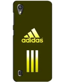 Чехол для ZTE Blade A5 с картинкой «Оливковый градиент Adidas»