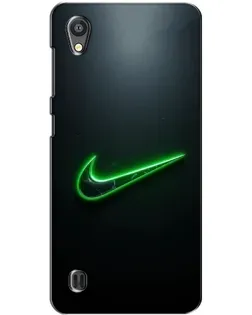 Чохол для ZTE Blade A5 з картинкою «Неоновий контур Nike»