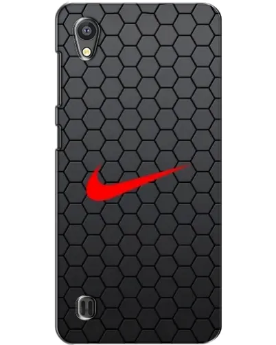 Чехол для ZTE Blade A5 с картинкой «Nike — карбоновая сетка»