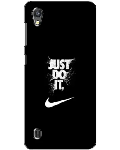 Чехол для ZTE Blade A5 с картинкой «Текстовый принт Nike»