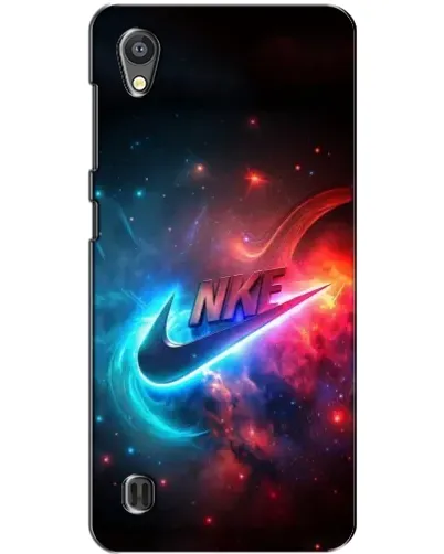 Чехол для ZTE Blade A5 с картинкой «Огненный логотип Nike»