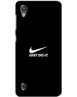 Чехол для ZTE Blade A5 с картинкой «Минимализм от Nike»