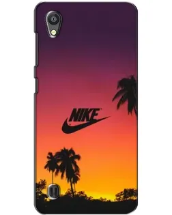 Чехол для ZTE Blade A5 с картинкой «Nike на закате солнца»