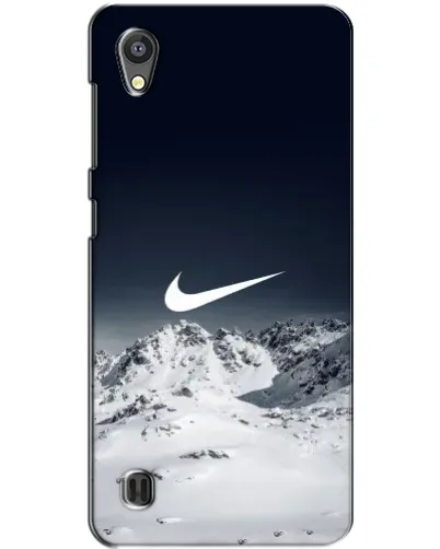 Чехол для ZTE Blade A5 с картинкой «Nike — зимние горы»