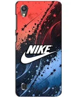 Чехол для ZTE Blade A5 с картинкой «Градиентный принт Найк»