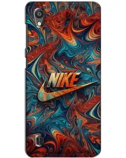 Чехол для ZTE Blade A5 с картинкой «Nike в абстракции»